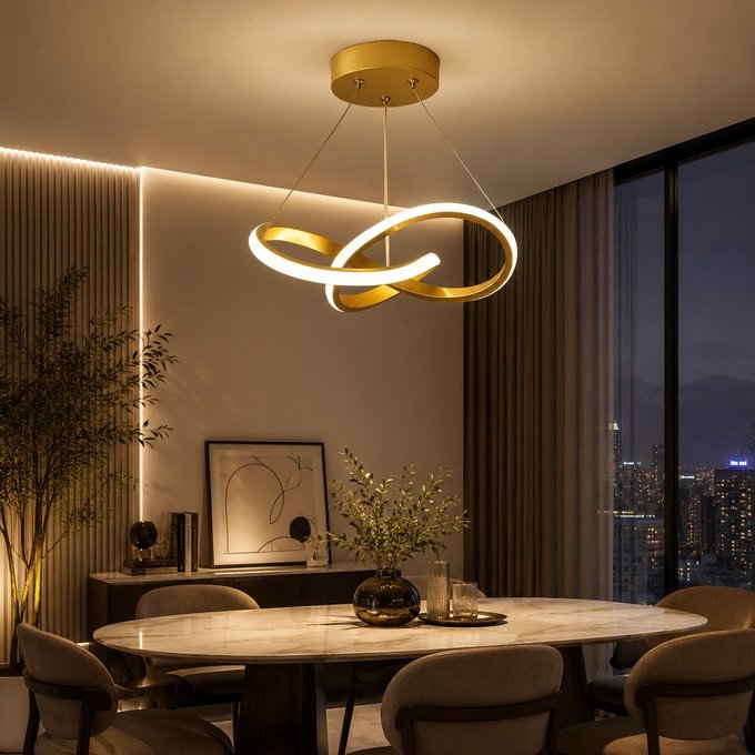 Lustre Pendente Moderno Led + Frete Grátis