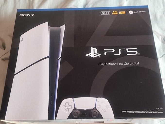 Console PlayStation 5 Slim Digital, 825GB + Frete Grátis