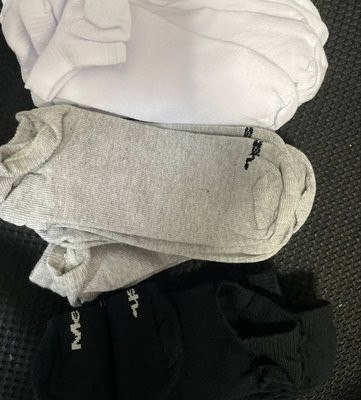 Kit 12 Pares Meias Soquete Mash Sapatilha Invisível Unissex