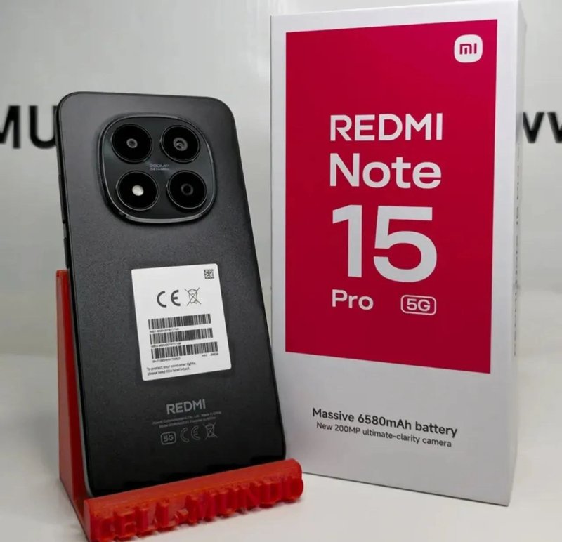 Smartphone Xiaomi Redmi Note 15 Pro 5G 512GB - 8GB Ram (Preto)