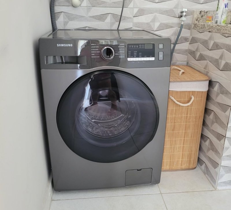 Samsung Lavadora Digital Inverter WW11T Inox 11kg 127V
