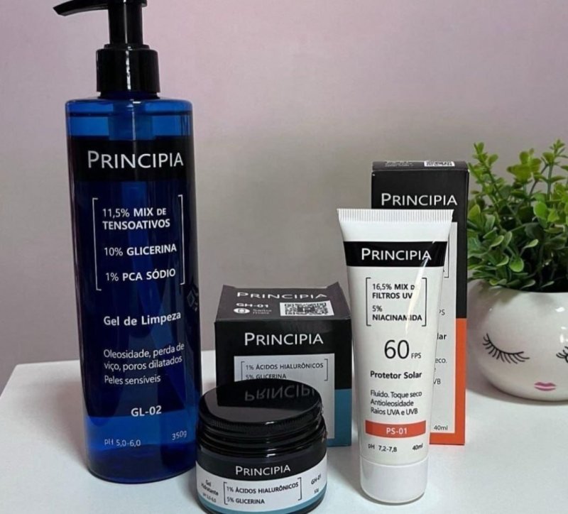 Principia Kit Completo Para Pele Sensível Com Fps 60