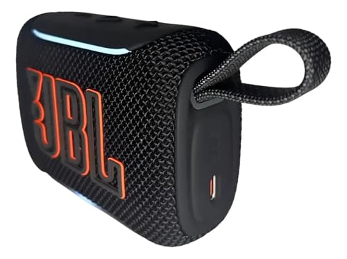JBL, Caixa de Som, Go 5, Bluetooth, Portátil, Auracast, À Prova D'água e Poeira - Preta