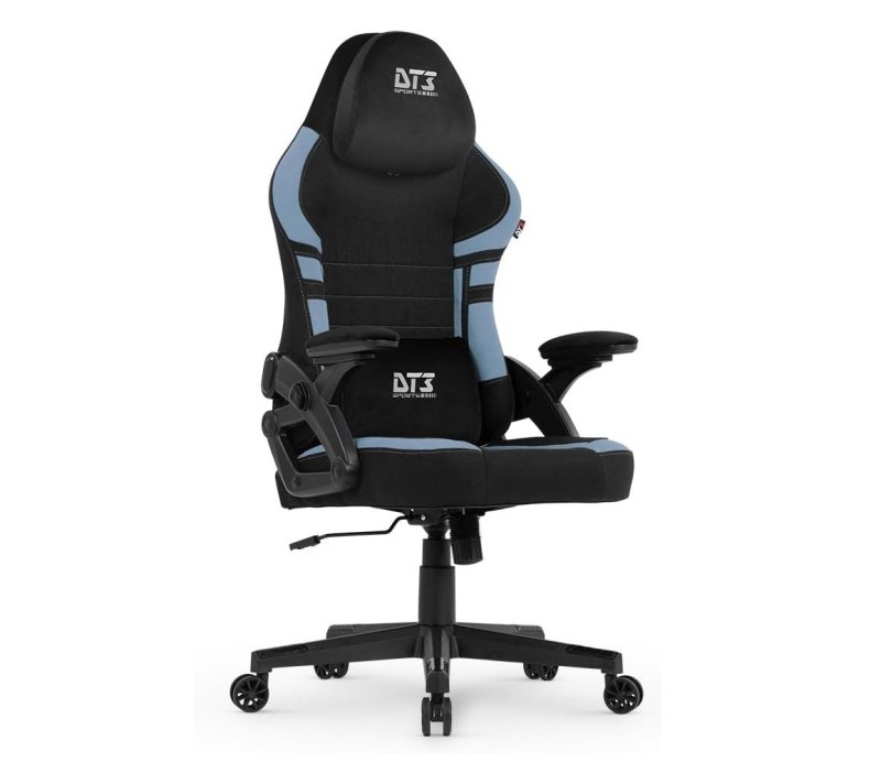 Cadeira Gamer DT3 GX, reclinável, apoio de cabeça ajustável (Blue)