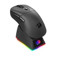 Mouse Gamer Sem Fio Redragon Ebony Standard, RGB, 24000 DPI, Com Carregador, Preto - M998-STD-1K