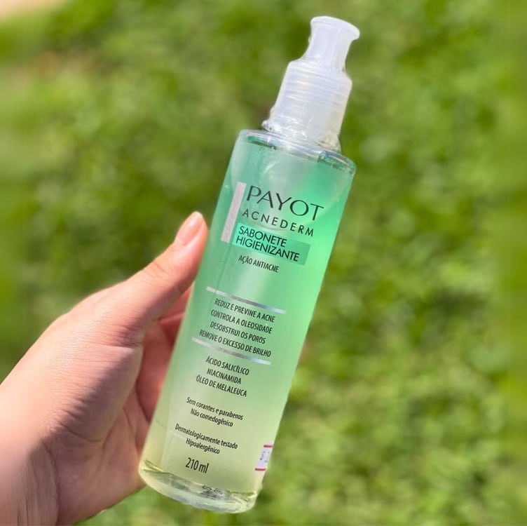 Payot Sabonete Higienizante Acnederm Payot Verde 210 Ml