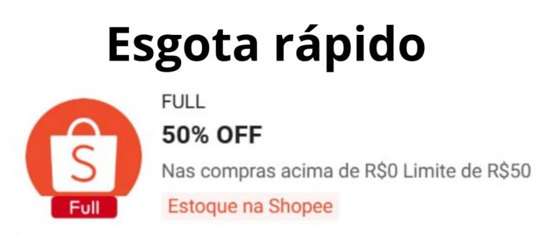 Produtos para usar o cupom de 50% OFF à meia-noite