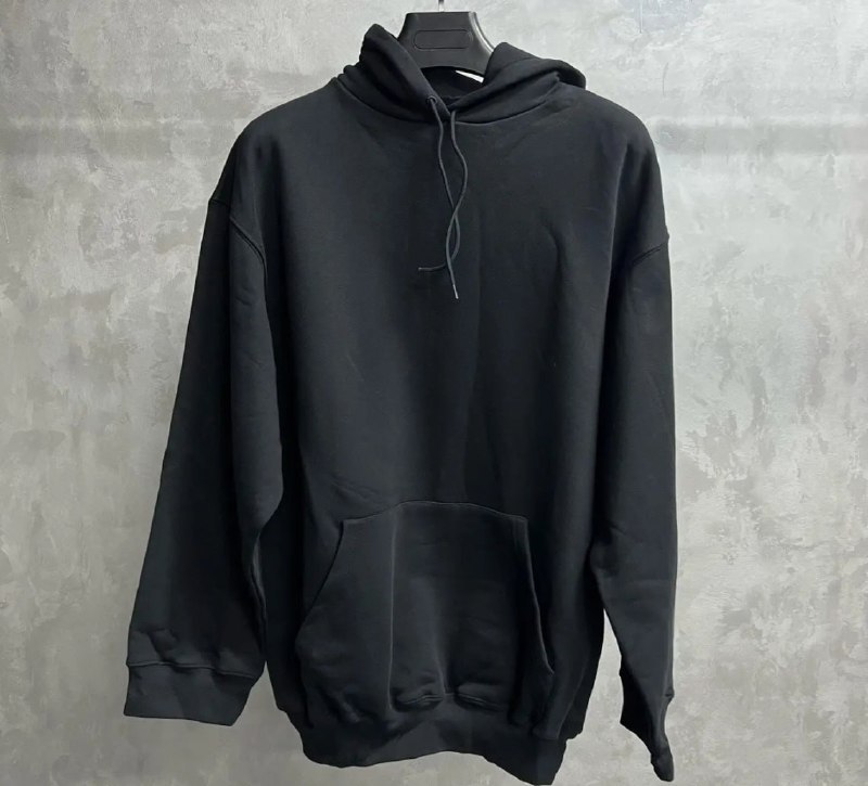Blusa Moletom Canguru Liso Básico Premium Várias Cores G Preto
