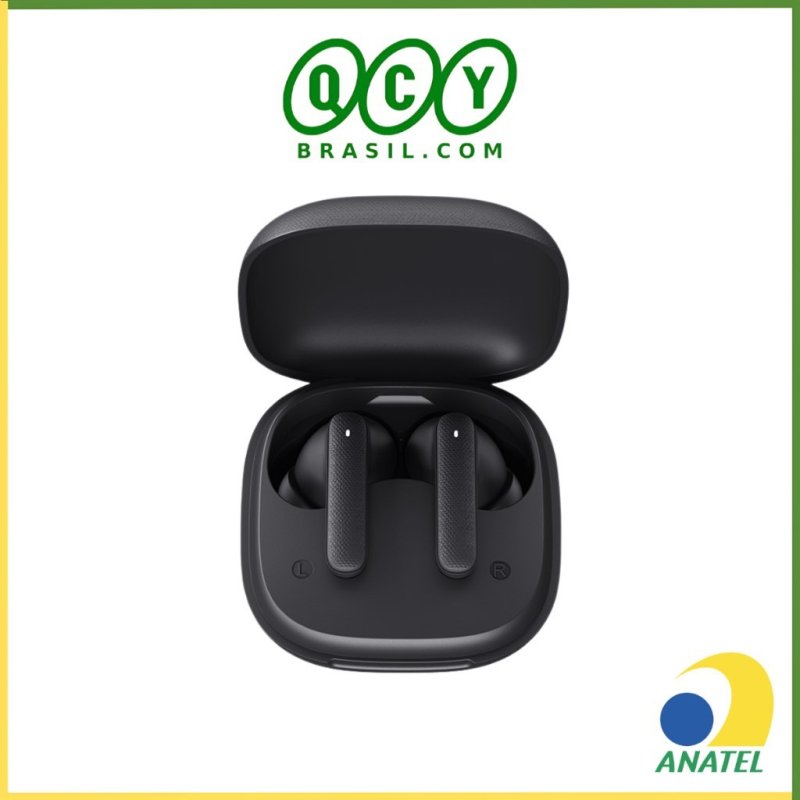 Fone de Ouvido QCY Buds T43 Sem Fio Bluetooth 5.3