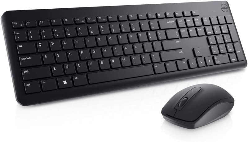 Dell KM3322W - Teclado e Mouse Sem Fio - Layout ABNT2 - Preto