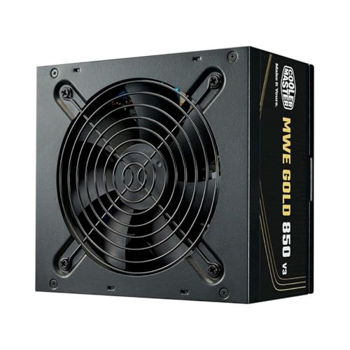 FONTE COOLER MASTER ATX 3.1 850W MWE GOLD 850 V3 PFC ATIVO 80 PLUS GOLD
