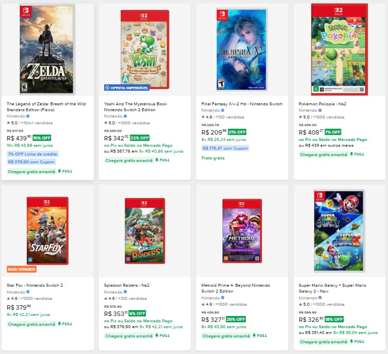 Super Mario Galaxy + Super Mario Galaxy 2 - Nsw