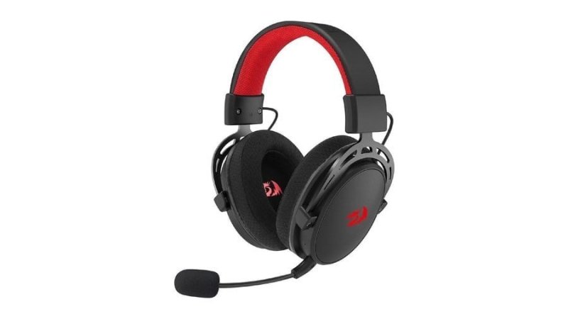 Headset Gamer Redragon Cragblade Pro Preto Sem Fio