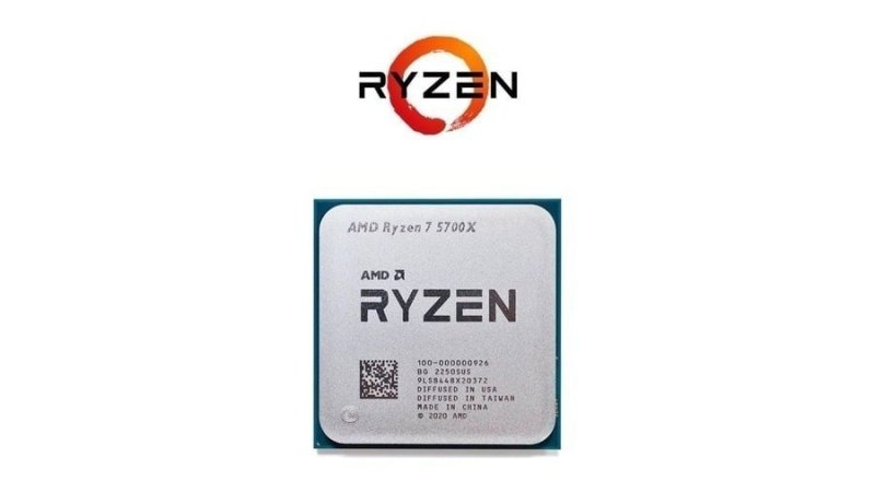 Processador Ryzen 7 5700x 3.4ghz (4.6ghz Max) Novo S/Box