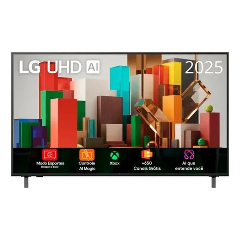 Smart Tv Profissional 4k 43 LG Uhd 43au801
