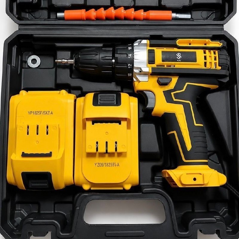 Parafusadeira Furadeira 48v Profissional 2 Baterias + Frete Grátis