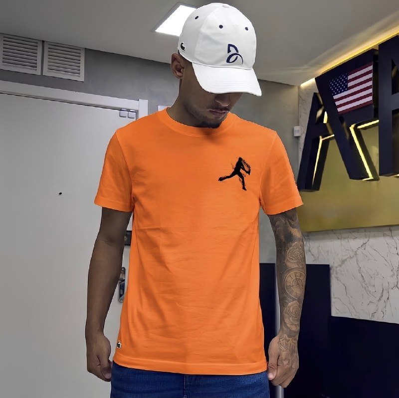 KIT LACOSTE PRA TURMINHA DO BEACH TENNIS (boné + camiseta)