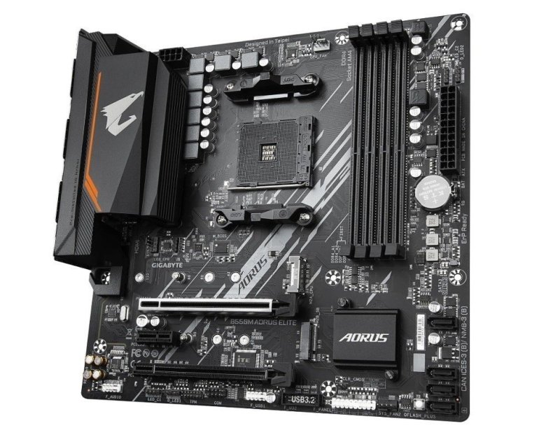 Placa Mãe Gigabyte B550m Aorus Elite AM4