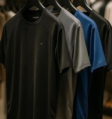 Kit 4 Camiseta Dry-fit Sandrini Masculina Academia Caminhada
