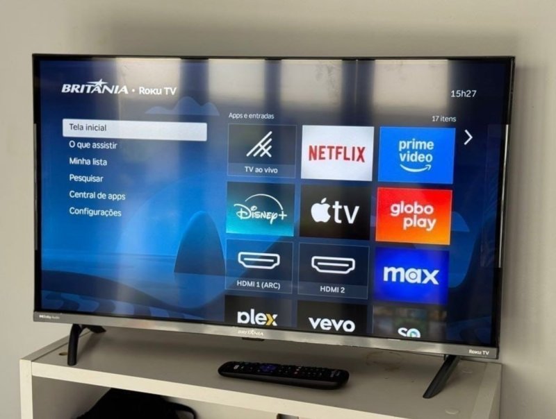 Smart TV 43" Britânia B43KRA Full HD Roku TV