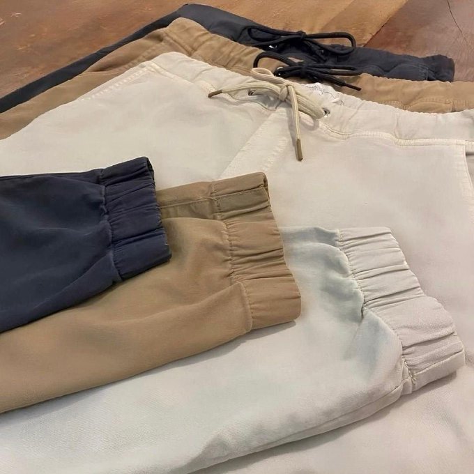 Calças Jeans Jogger Com Punho Elástico + Frete Grátis