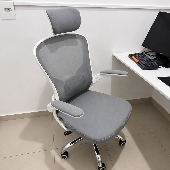 Cadeira de Escritório Ergonômica Boston G100 + Frete Grátis