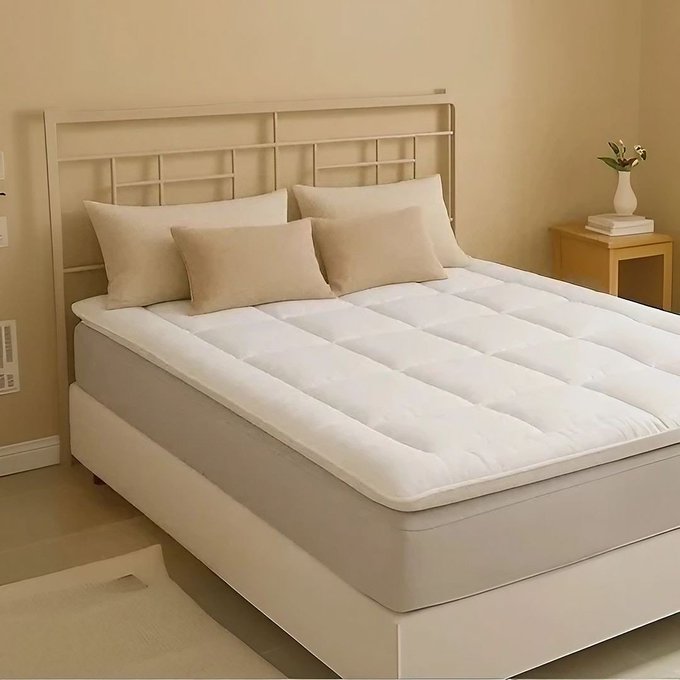 Pillow Top Protetor Colchão Cama Casal 400 Fios Toque Macio + Frete Grátis