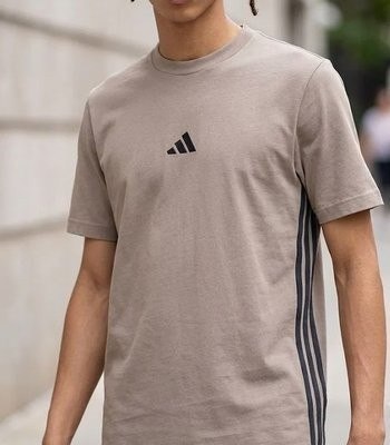 Camiseta Adidas Masculino Essentials 3 Listras