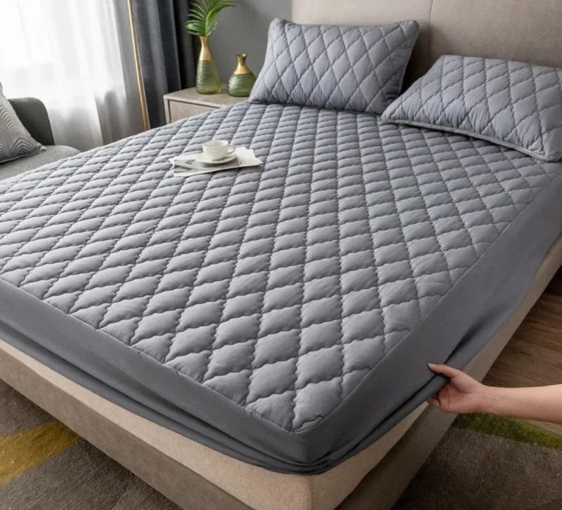 Capa Protetora Colchão Box Casal Padrão Matelado Impermeável