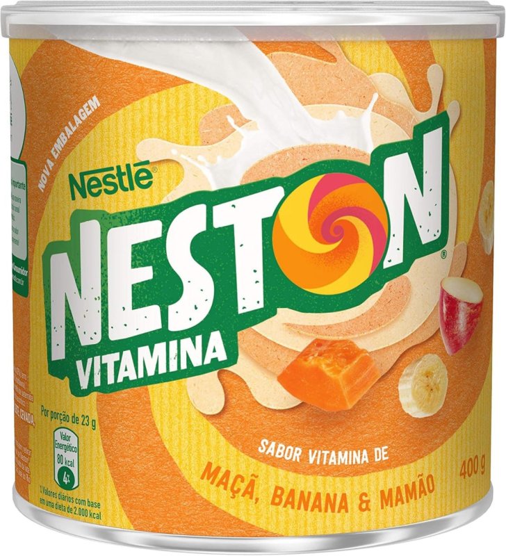 Neston Cereal Infantil Vitamina Maçã Banana Mamão 400G