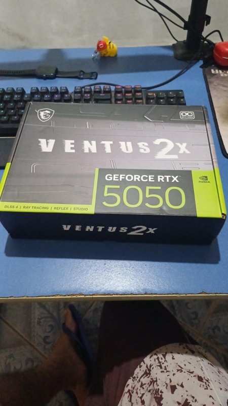 Placa de Vídeo MSI GeForce RTX 5050 Ventus 2X OC 8GB + Frete Grátis