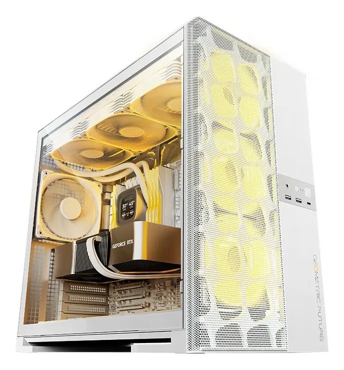 Gabinete Geometric Future Model 5 - Branco