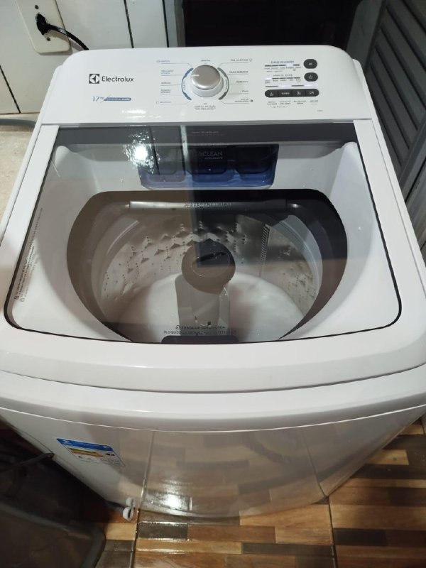 Máquina de Lavar 17kg Electrolux Essential Care com Cesto Inox Jet&Clean Ultra Filter (LED17)