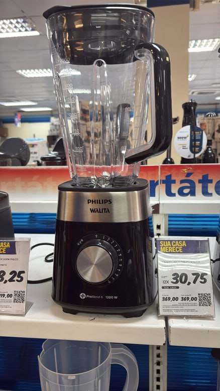 Philips Walita Liquidificador Série 5000 1200w Jarra Inquebrável