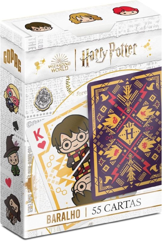 Copag Baralho Harry Potter Single Deck 55 Cartas