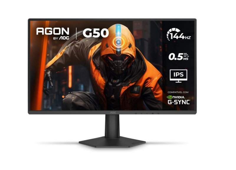 Monitor Gamer AOC AGON G50 27" 144Hz 0,5ms IPS HDR10 G-SYNC 27G50F