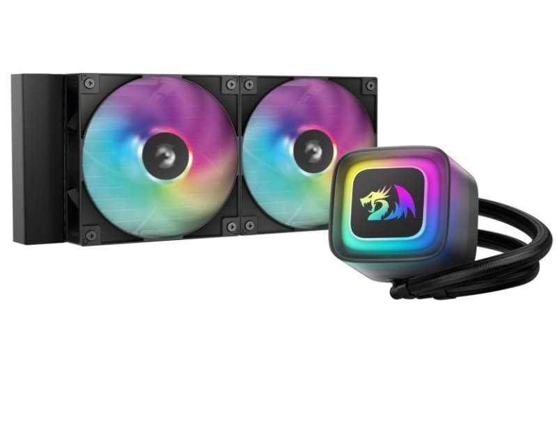 Water Cooler GamerStorm X Redragon LE240 RD Preto RGB