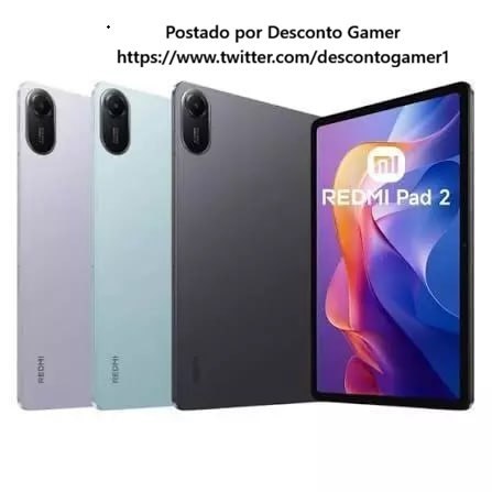 Redmi Pad 2 tablet xiaomi, Tela LCD 11", Câmera 8MP, Versão Global, Original