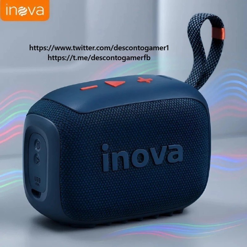 Inova caixa de som blootooth Portátil Go 4 Com Bateria Esportiva À Prova D 'Água pen drive FM TWS caixinha de som