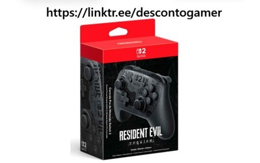 Controle Pro Nintendo Switch 2 - Edição Resident Evil Requiem