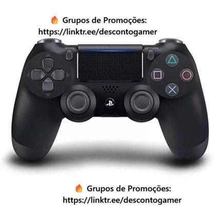 Controle sem fio Dualshock 4 Black
