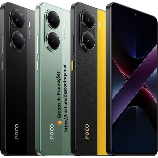 Xiaomi Poco X7 Pro 512GB / 256GB +12 Ram 5G Versão Global NFC Original Lacrado e Envio Imediato ADS