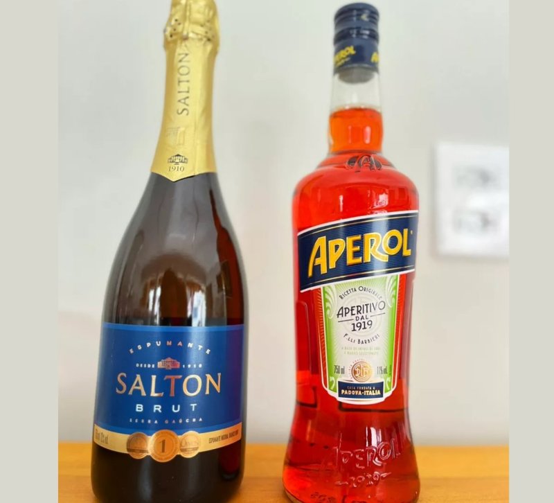 Kit Aperitivo Aperol + Salton Brut 750ml