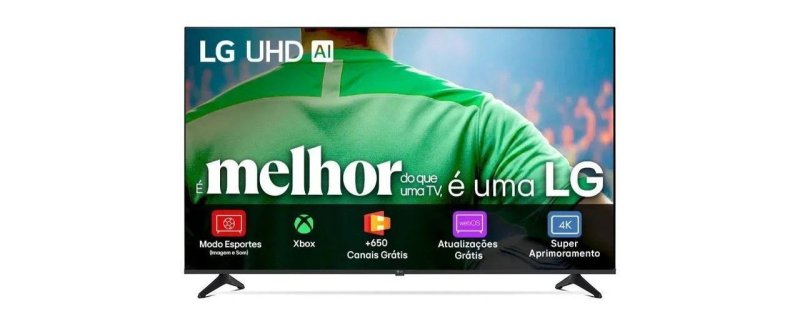 Smart TV LG UHD AI UA75 50 polegadas HDR10 Pro