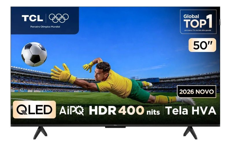 Smart TV 50" TCL QLED 4K P7L