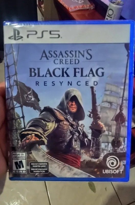 Game Assassin's Creed Black Flag Resynced - PlayStation 5 + Frete Grátis