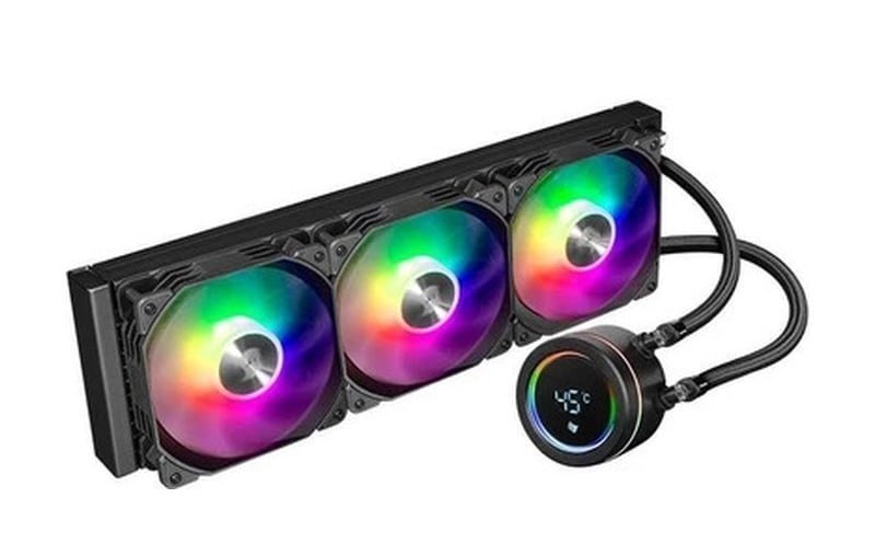 Water Cooler Pichau Aqua 360X, ARGB, 360mm, Preto, PCH-AQA360X-BK01