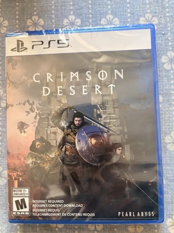 Jogo Crimson Desert Ps5 Mídia Física