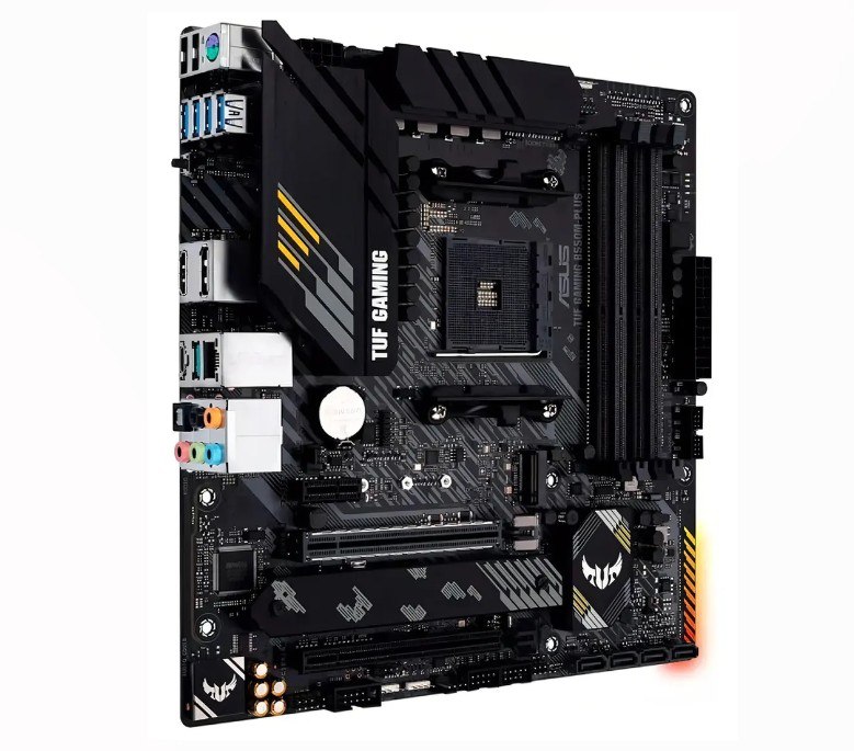 Placa-mãe Asus P/amd Am4 B550m-plus Tuf Gaming