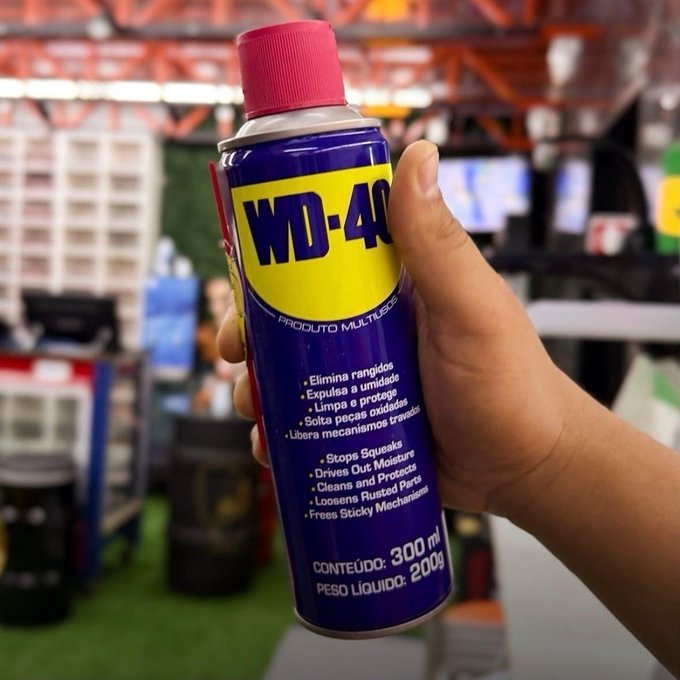 WD40 Spray Multiusos Desengripa Lubrifica 300ml
